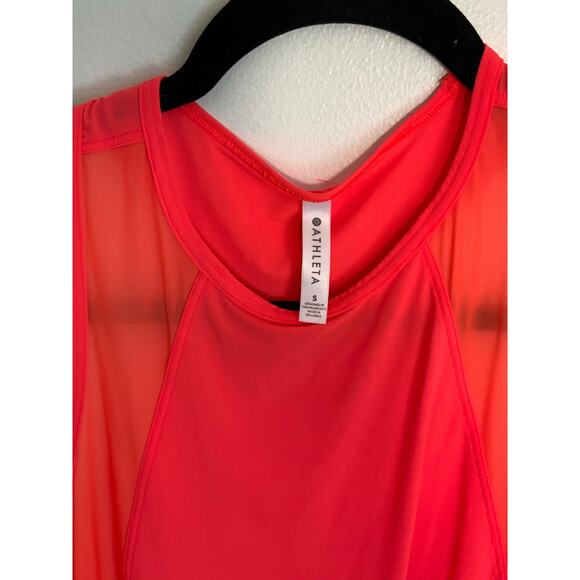 Athleta Neon Red‎ Tank - Picture 2 of 6